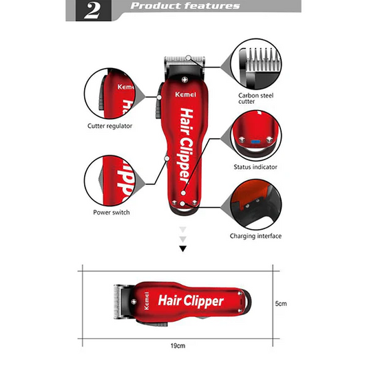 Kemei KM 707Z,Professional Haircut Cutting Machine