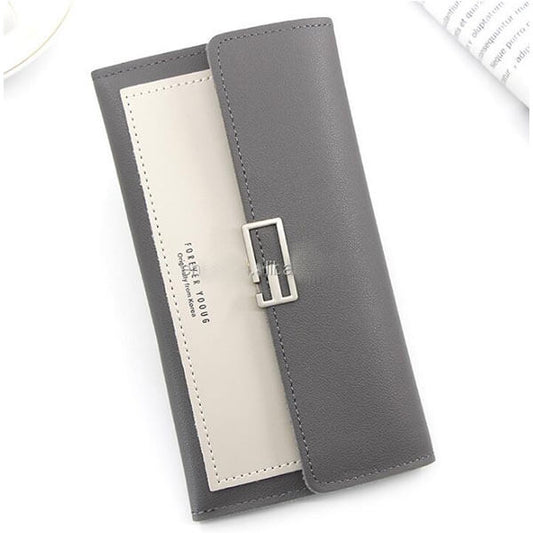 Long Leather Women Wallet (Buy 1 Get 1 Free)