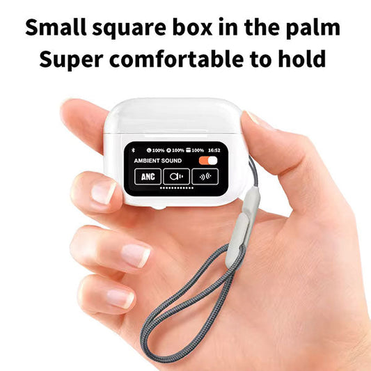 ANC Wireless Earbuds (With Smart Screen Display).