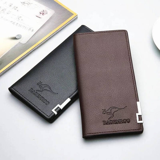 Long Fold Leather Wallet