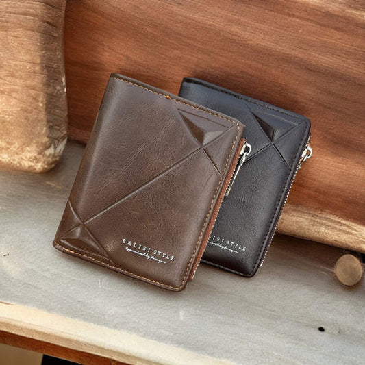 Crafted Balisi Imported Zipper Wallet