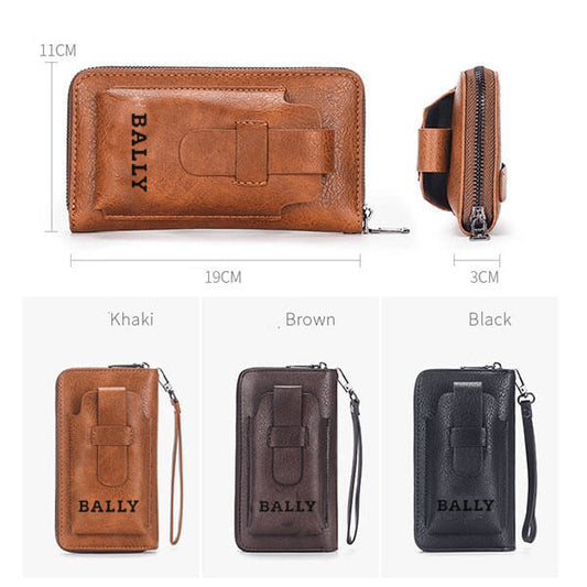 PU Long Leather Wallet (Buy 1 Get 1 Free)