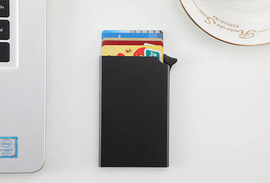 Mini Metal Pop Up Wallet-(Buy 1 Get 1 Free)