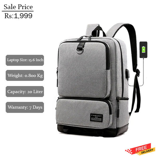 Smart Usb Charging Laptop Backpack