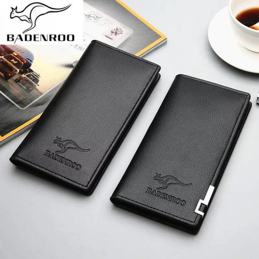 Long Fold Leather Wallet
