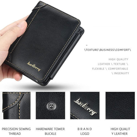 Elegant PU Leather Men’s Wallet