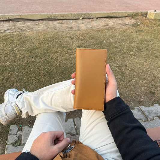 long Cow Leather Wallet