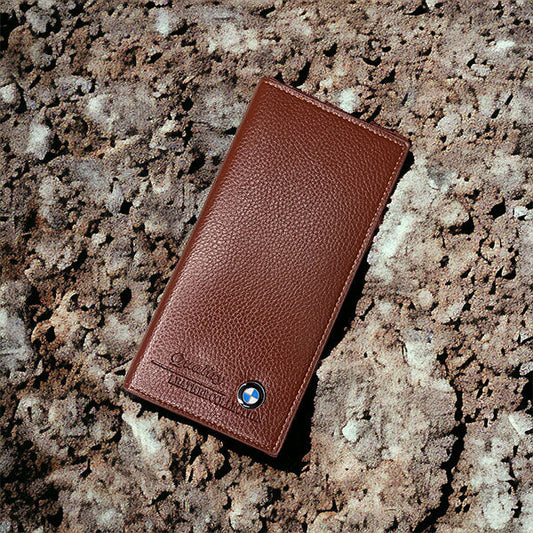 New Classic Long Fold Leather Wallet.