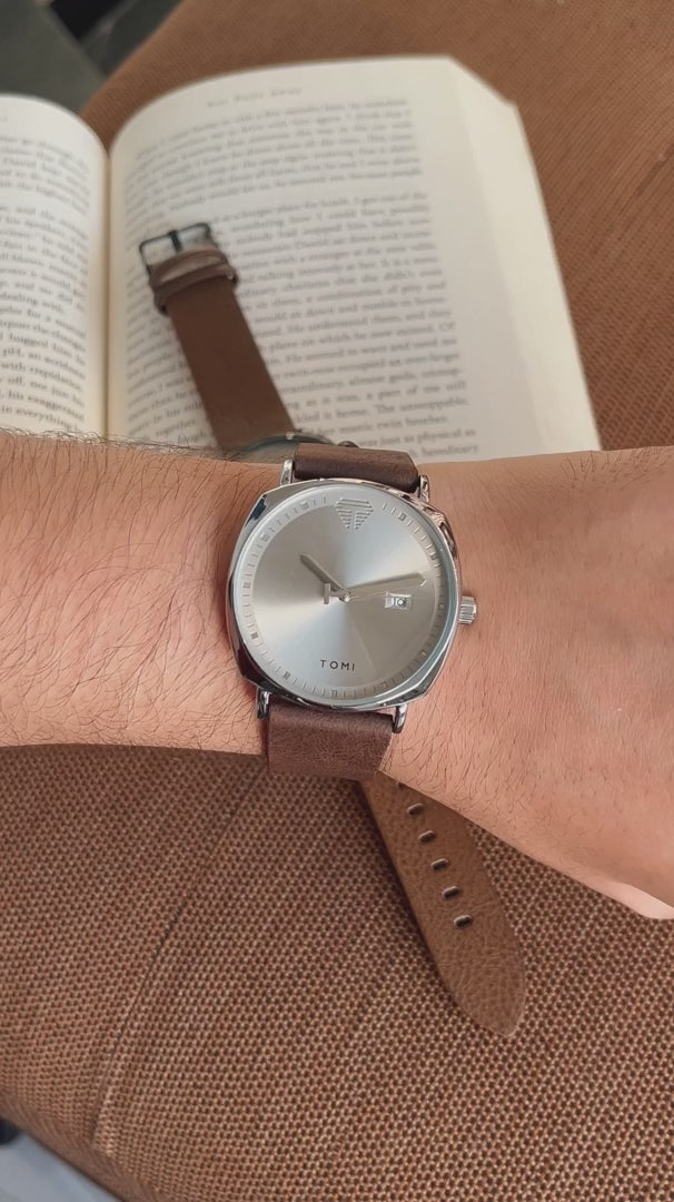 Luxury TOMl Classy AIpine Square Branded Watch ( Original )