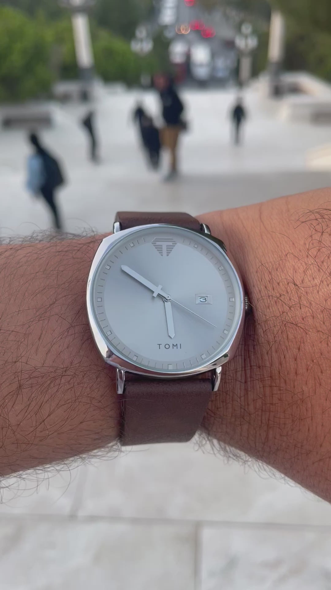Luxury TOMl Classy AIpine Square Branded Watch ( Original )